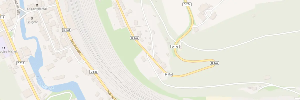 Plan du 60B Rue Raymond Poincaré à Longuyon