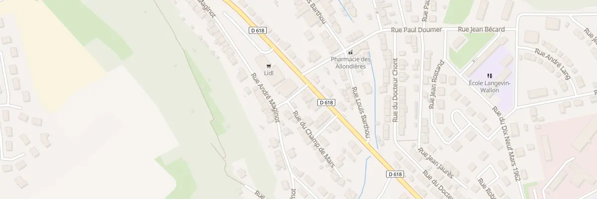 Plan du 39 Av de la Libération à Longuyon