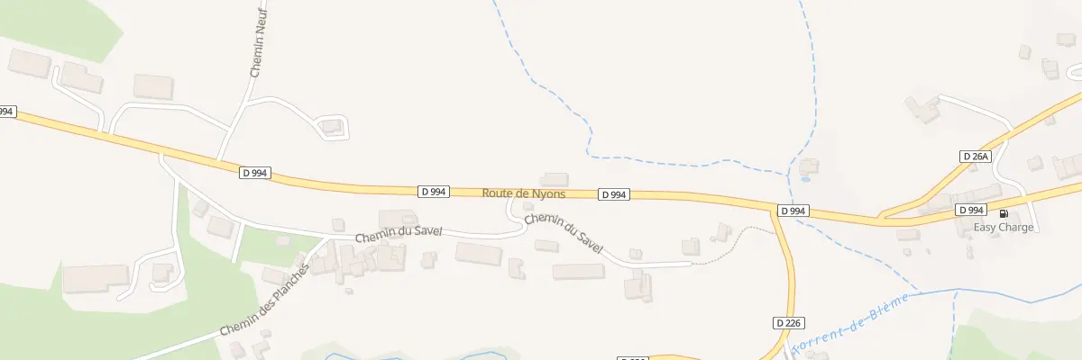 Plan du 2770 Rte de Nyons à L’Épine