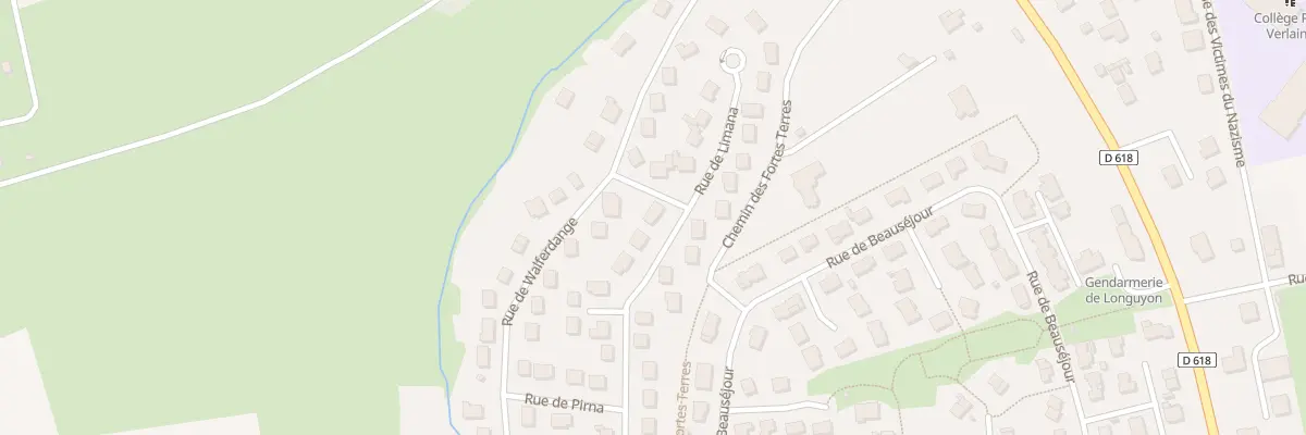 Plan du 2 Rue de Limana à Longuyon