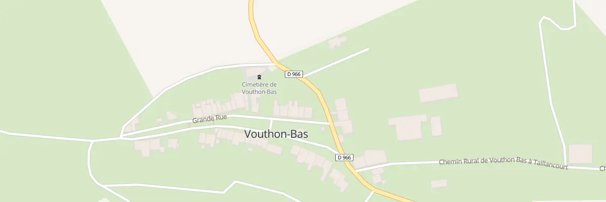 Plan du 16 Grande Rue à Vouthon-Bas