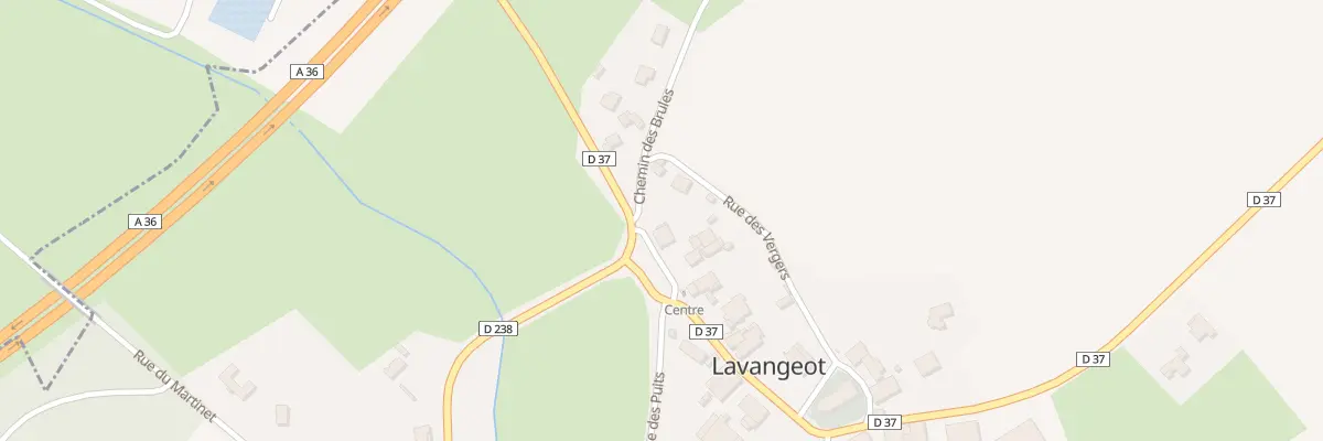 Plan du 3 Rue Principale à Lavangeot