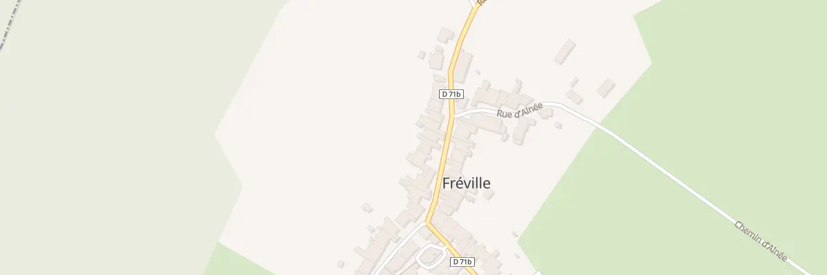Plan du 7 Rue du Haut à Fréville