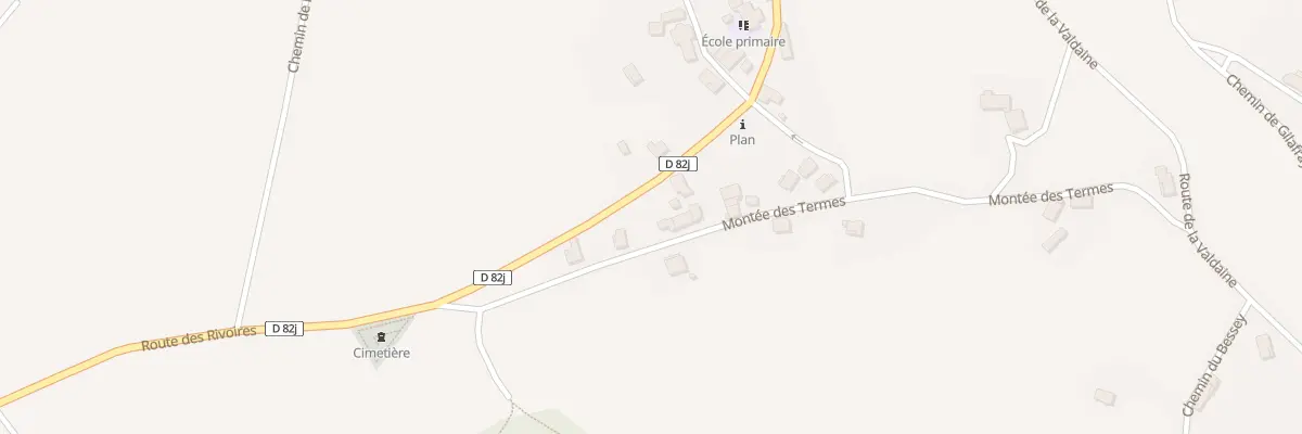 Plan du 199 Mte des Termes à Saint-Sulpice-des-Rivoires