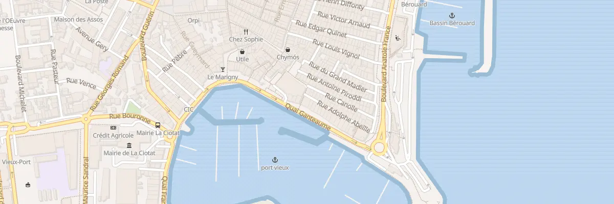 Plan du 2 Rue Adolphe Abeille à La Ciotat
