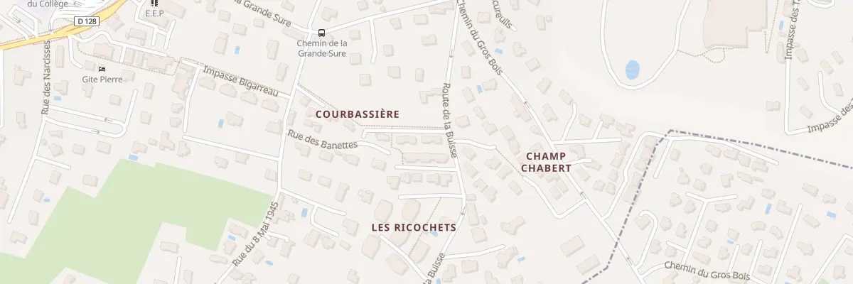 Plan du 15 Imp des Abeilles à Coublevie