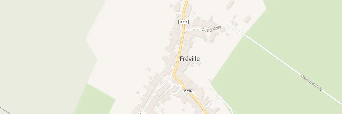 Plan du 3 Rue du Haut à Fréville