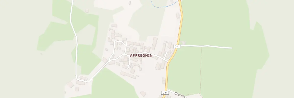 Plan du 5183 Appregnin à Saint-Germain-les-Paroisses