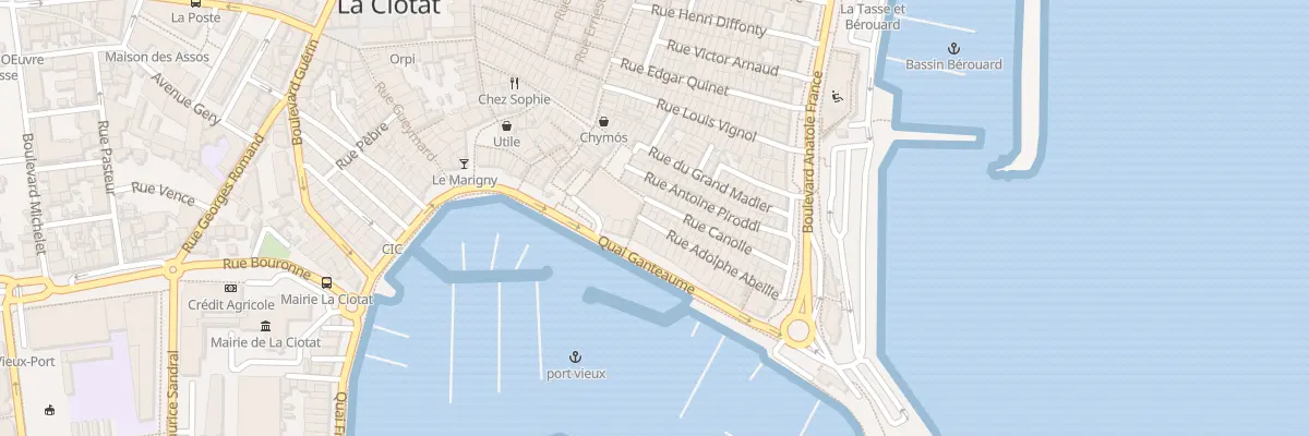 Plan du 3 Rue Adolphe Abeille à La Ciotat