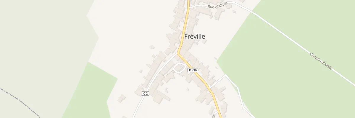 Plan du 1 Rue Saint-pierre à Fréville