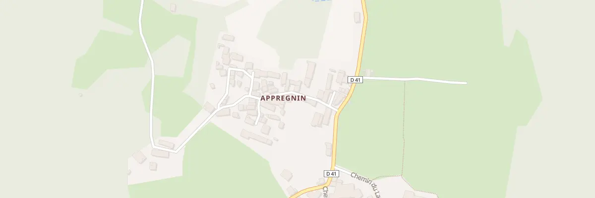 Plan du 5115 Appregnin à Saint-Germain-les-Paroisses