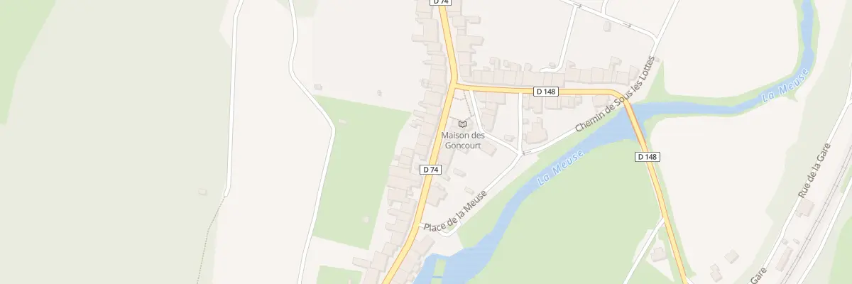 Plan du 9 Rue du Moulin à Bourmont-entre-Meuse-et-Mouzon