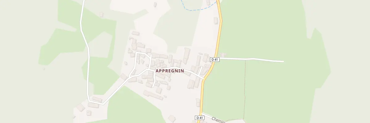 Plan du 5094 Appregnin à Saint-Germain-les-Paroisses