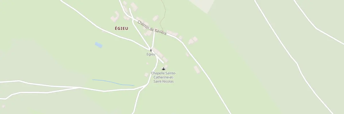 Plan du 5138 Egieu à Rossillon