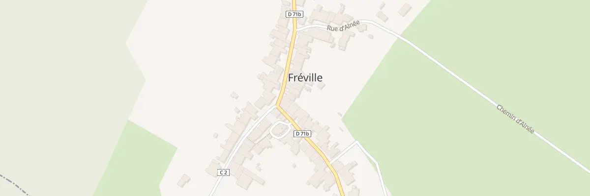 Plan du 2 Rue du Haut à Fréville
