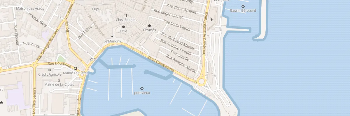 Plan du 17 Rue Adolphe Abeille à La Ciotat
