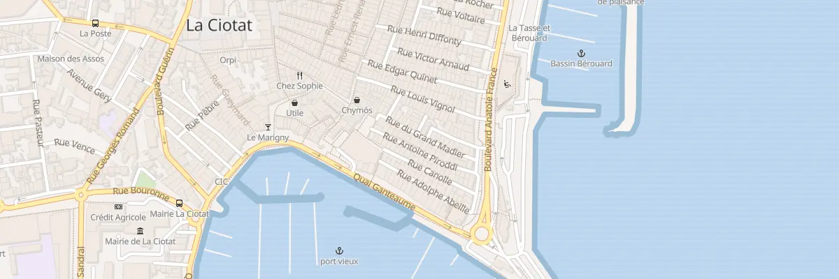 Plan du 20 Rue du Grand Madier à La Ciotat