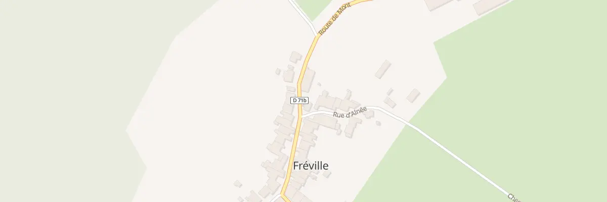 Plan du 16 Rue du Haut à Fréville