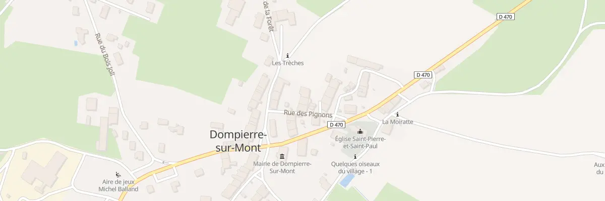 Plan du 6 Imp des Pignons à Dompierre-sur-Mont