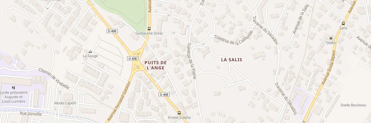 Plan du 9530 Tra de la Plaine à La Ciotat