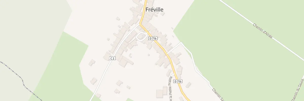 Plan du 8 Rue du Bas à Fréville