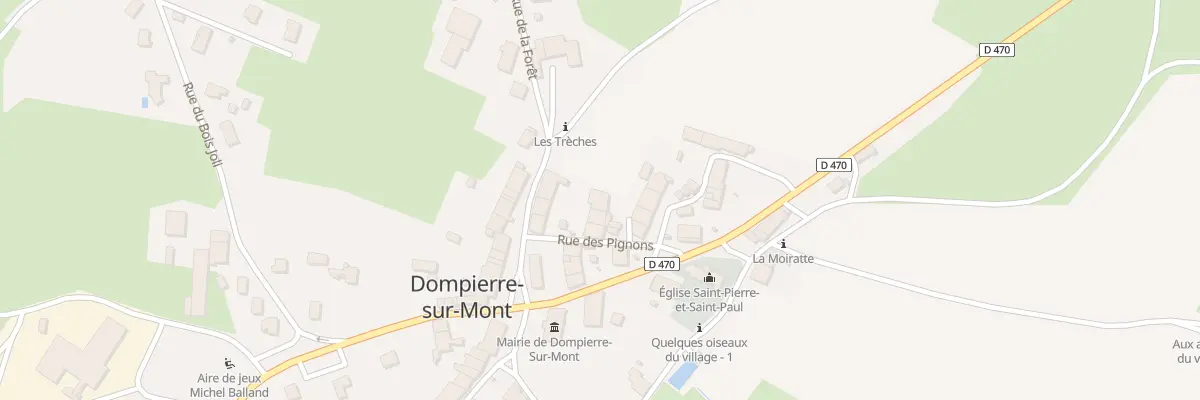 Plan du 8 Imp des Pignons à Dompierre-sur-Mont