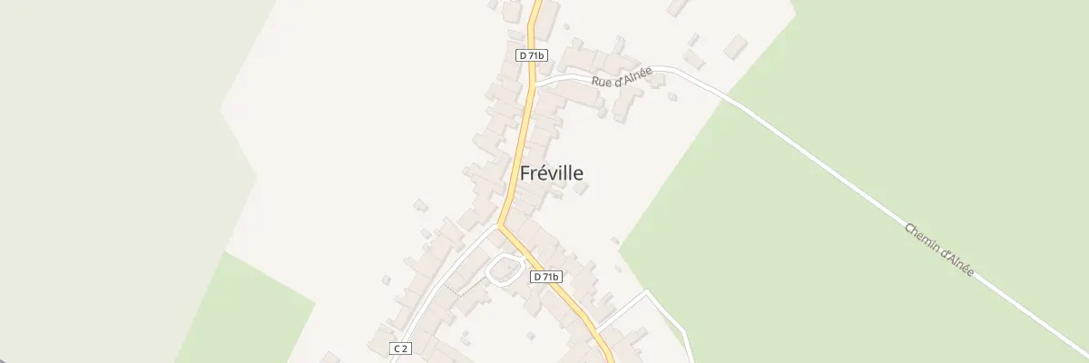 Plan du 8 Rue du Haut à Fréville