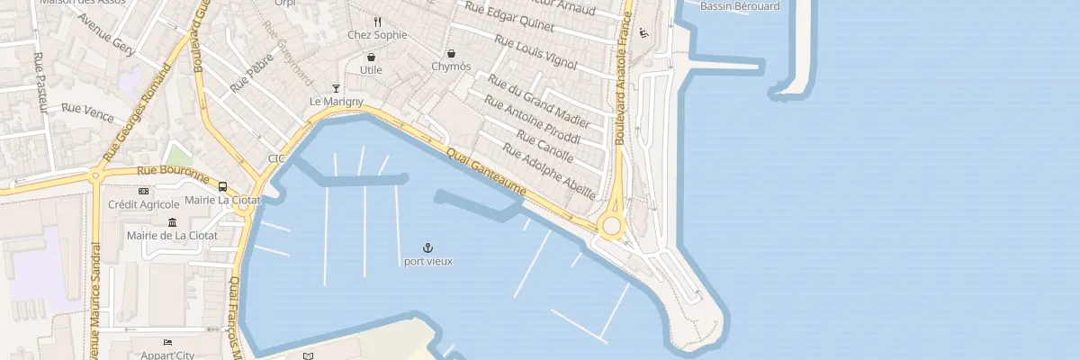 Plan du 20 Rue Adolphe Abeille à La Ciotat