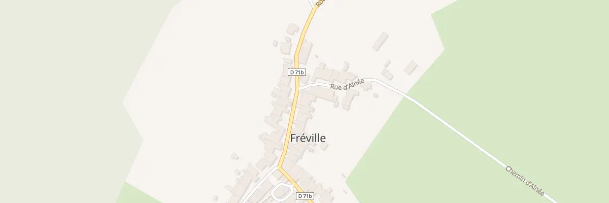 Plan du 14 Rue du Haut à Fréville