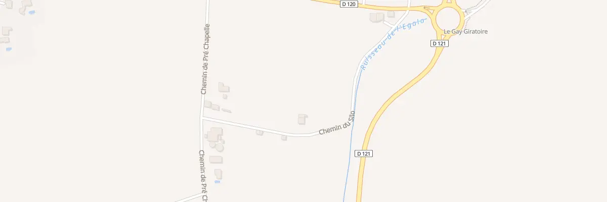 Plan du 304 Che du Silo à La Buisse