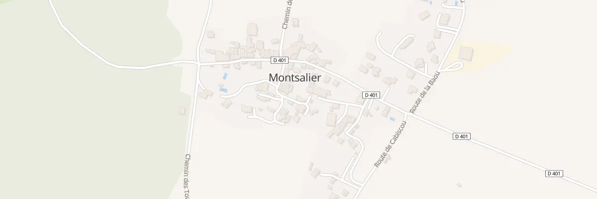 Plan du 5053 Le Village à Montsalier