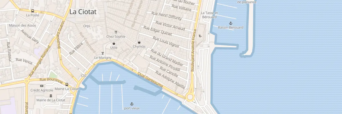 Plan du 2 Rue Petit Madier à La Ciotat