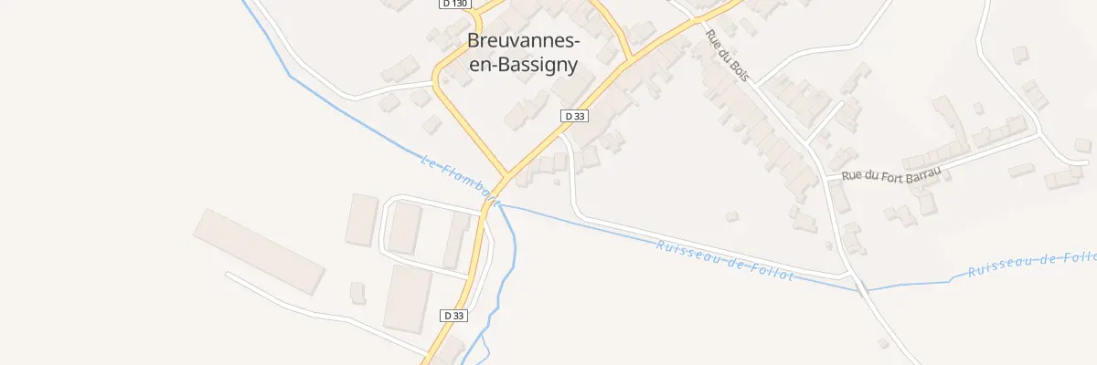 Plan du 21 Rue du Pont à Breuvannes-en-Bassigny