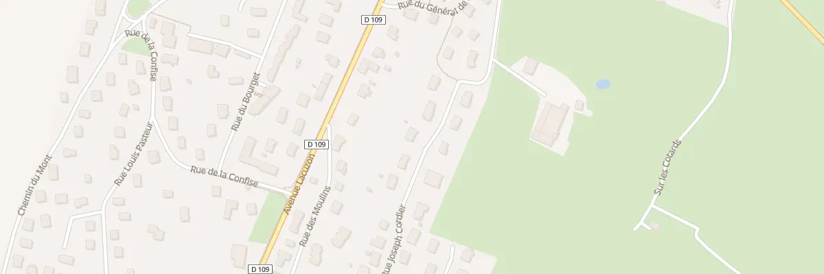 Plan du 11B Rue Joseph Cordier à Orgelet