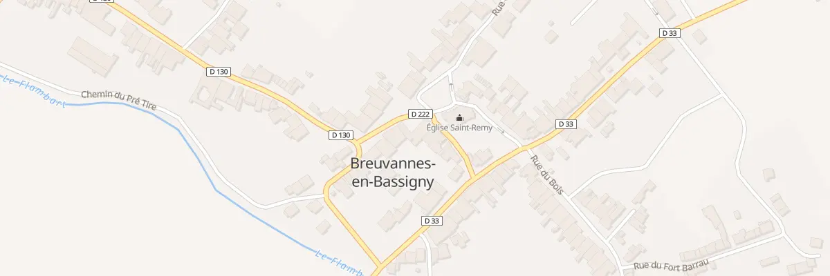 Plan du 6 Rue de l’Église à Breuvannes-en-Bassigny