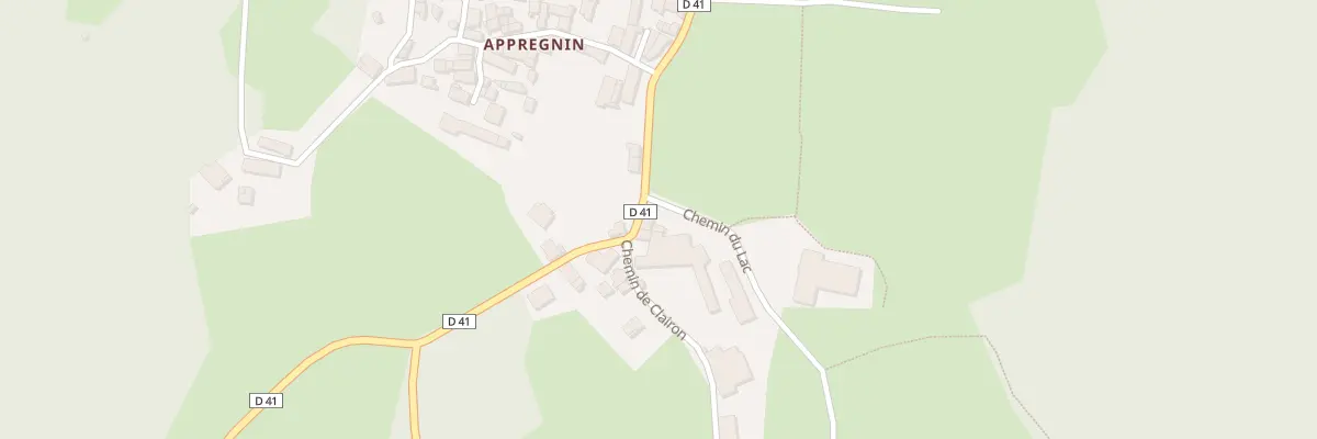 Plan du 5123 Appregnin à Saint-Germain-les-Paroisses