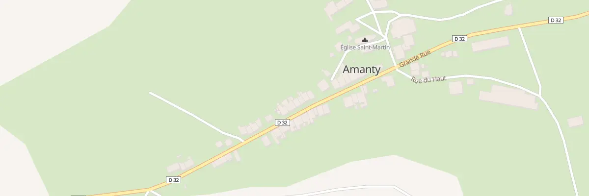 Plan du 15 Gr Grande Rue à Amanty