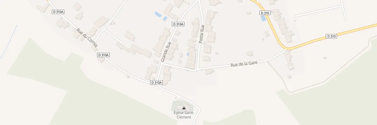 Plan du 5 Petite Rue à Maizières-sur-Amance