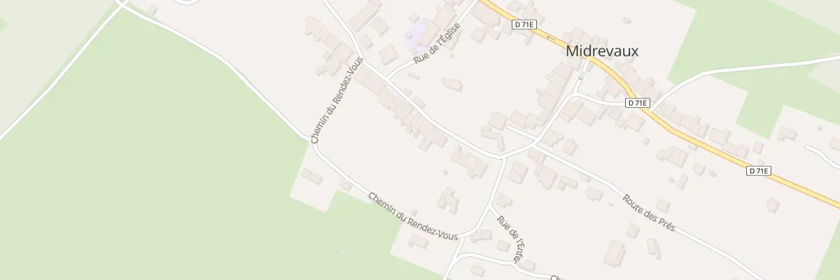 Plan du 26 Rue Neuve à Midrevaux