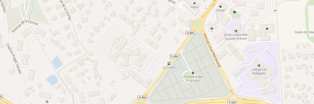 Plan du 957 Av Guillaume Dulac à La Ciotat