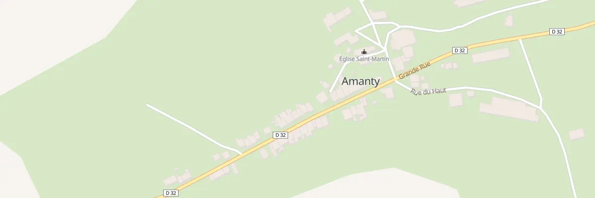Plan du 17 Gr Grande Rue à Amanty