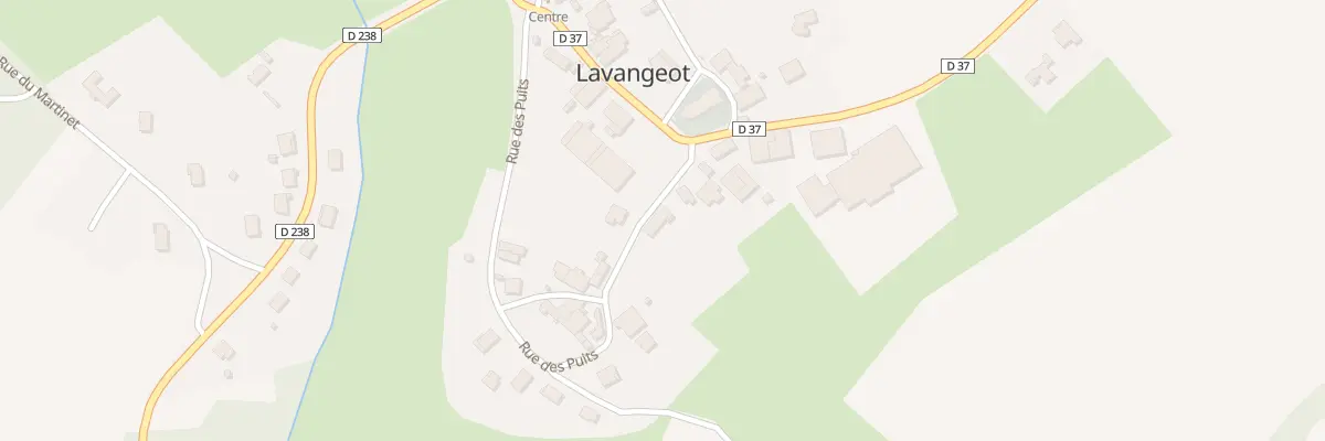Plan du 4 Rue des Puits à Lavangeot