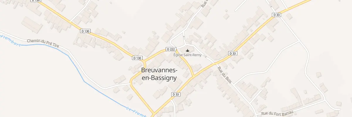 Plan du 7 Rue des Deux Coqs à Breuvannes-en-Bassigny