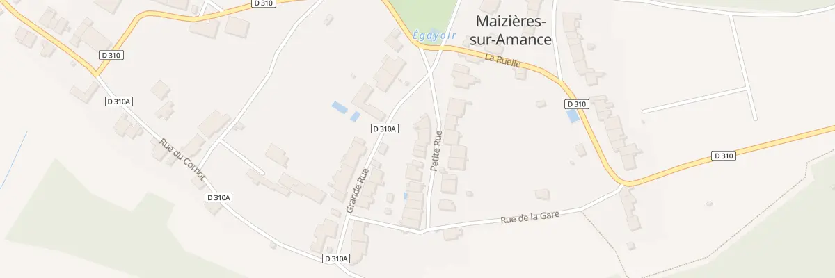 Plan du 15 Petite Rue à Maizières-sur-Amance
