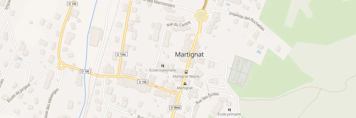 Plan du 140 Gr Grande Rue à Martignat
