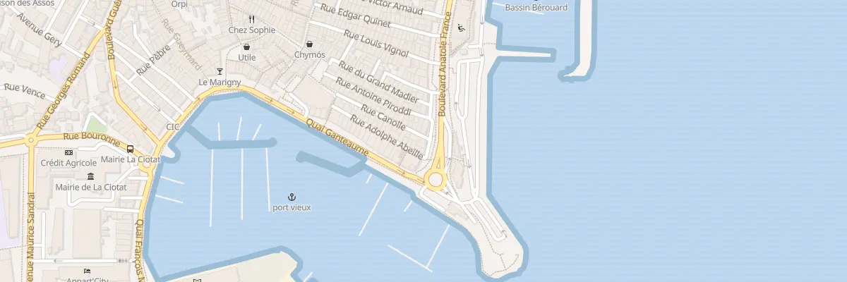 Plan du 2 Bd Anatole France à La Ciotat