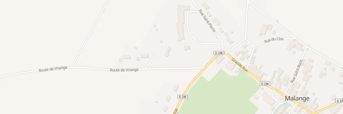 Plan du 2 Pl du Souvenir Francais à Malange