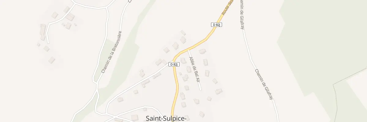 Plan du 432 Rte des Abrets à Saint-Sulpice-des-Rivoires