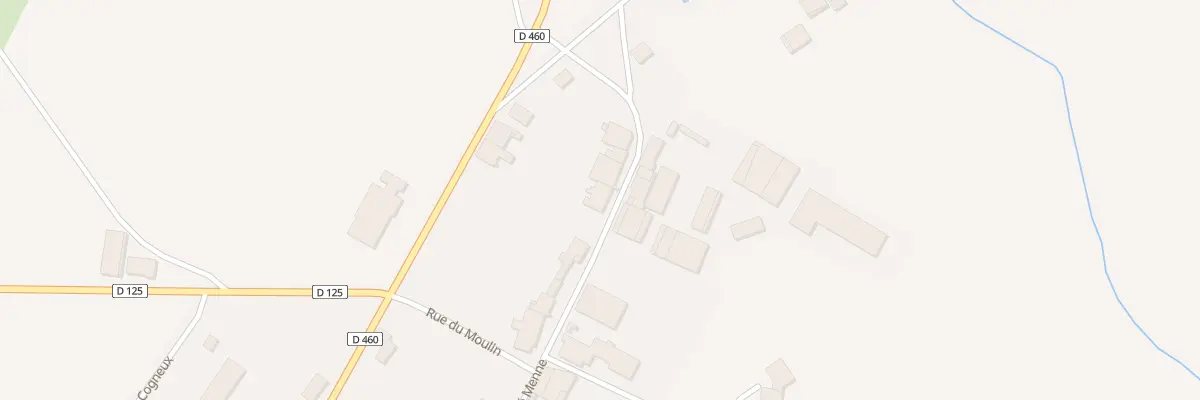 Plan du 13 Rue des Baraques à Genevrières