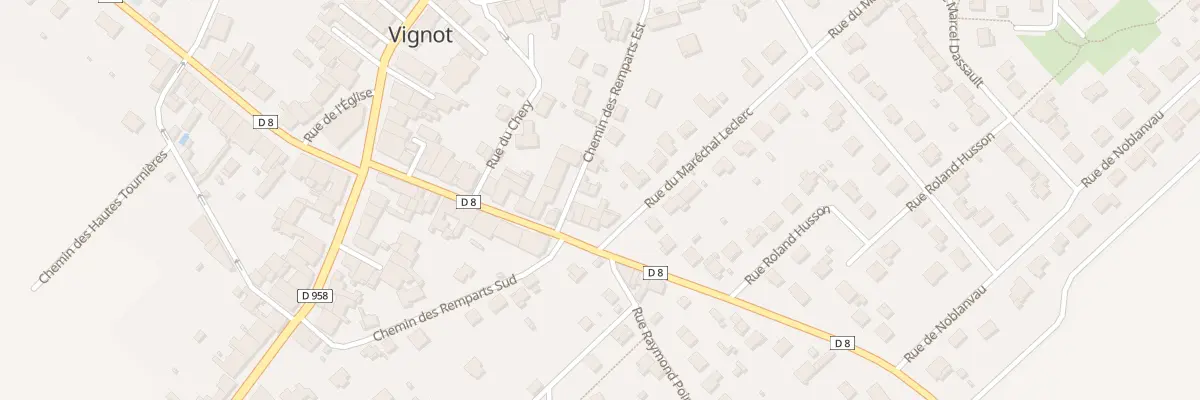 Plan du 32 Rue Jean Thiriot à Vignot